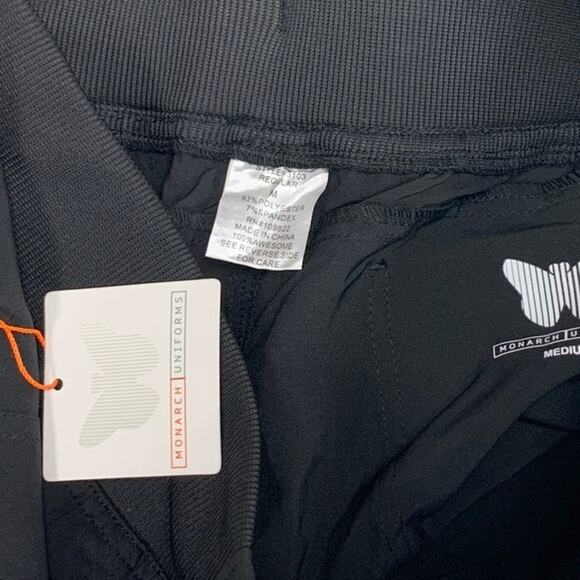 NWT New Monarch Uniforms Womens Medium Drawstring Waist Multi Pocket Pants - Picture 5 of 5
